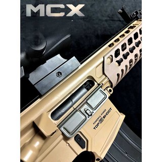 MCX 전동건 소음기 에디션 수정탄 소총 너프건 저격총, 1개, 2. 싱글탄창- 업그레이드(배터리 2개+3팩)