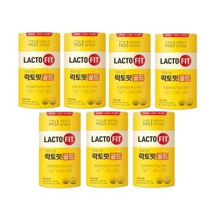 종근당건강 락토핏 생유산균 골드, 100g, 7개
