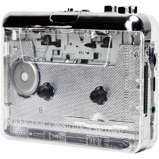 클리어 USB 테이프 MP3 변환기 워크맨 카세트 플레이어