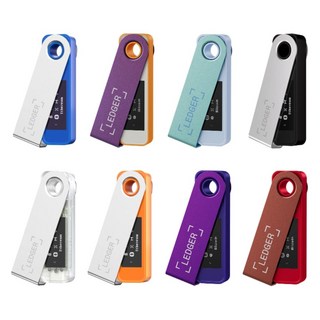 Ledger 렛저 나노S 플러스 콜드월렛, 매트 블랙
