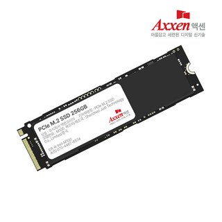 액센 M100 M.2 SSD 2280 NVMe PCIe 하드 드라이브 256GB ~ 1TB