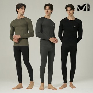 밀레 [밀레] 엑스트라 웜기모 남성 상하의 6종 세트