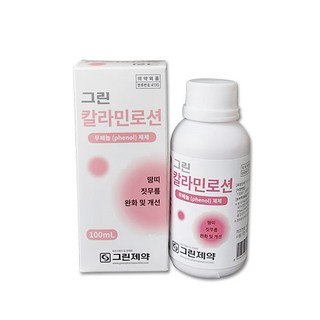 그린제약 칼라민로션(땀띠 짓무름 완화), 100ml, 1개
