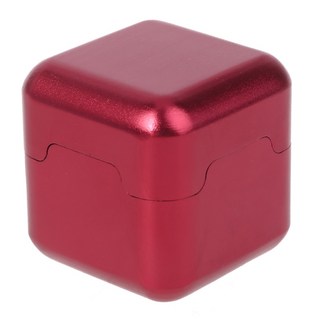 알루미늄 휴대용 미니 풀 큐 팁 팁 초크 홀더 당구 스누커 액세서리를위한 케이스 박스를위한 캐리어, r