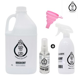 고강탈 4리터 공병 반려동물탈취제, 1개, 4L