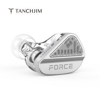 TANCHJIM x Effect Audio Force 오픈 이어 2DD 듀얼 다이나믹 드라이버 이어폰형 이어폰 3.5mm+4.4mm+DSP 플러그 유선 Hi-Fi 음악 이어버드