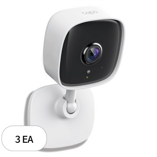 티피링크 홈 보안 WiFi 카메라, Tapo C110, 3개