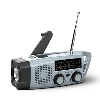 서바이복스 휴대용 재난용 라디오 크랭크 자가발전 태양열 LED랜턴, 서바이복스 단품