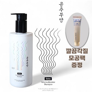 가히 공주부양 엑스트라 볼륨 부스터 샴푸 500ml + 한율 부들밤 깔끔각질 모공팩 증정, 1개
