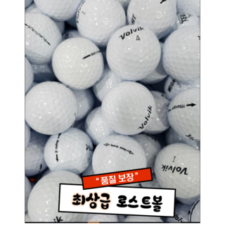 볼빅 흰볼 골프 로스트볼 A+, 화이트, 30개입, 1개