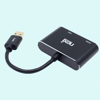 NX-U30HDV USB3.0 to HDMI + VGA 컨버터 NX897, 1개