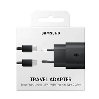 삼성 초고속 충전기 25W CtoC타입 정품 충전기세트 EP-TA800, 25W 충전기세트_블랙, 1개