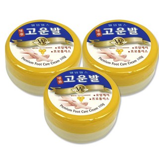 고운발 웰빙헬스팜 명품 크림, 1개입, 3개, 110g