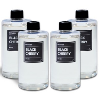 JSP디퓨저 500ML리필액 4개, 아카시아, 500ml