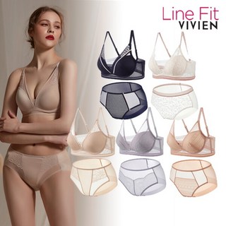 [비비안 라인핏] 브라팬티 5세트