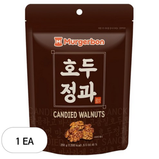 머거본 달콤하고 고소한 호두정과 250g, 1개