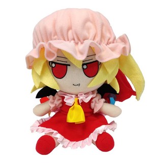Fumo 후지와라 노 모코우 봉제 인형 애니메이션 동우 프로젝트 앉아있는 소녀 20cm 피규어 어린이 팬 선물, 1개