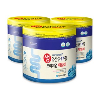 락토팡 생유산균17종 프리미엄 패밀리, 200g, 3개