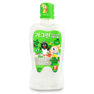 [보네스타]동아 가그린 어린이 전용 키즈가글 380ml 사과 딸기 풍선껌향 가그린 키즈, 1개