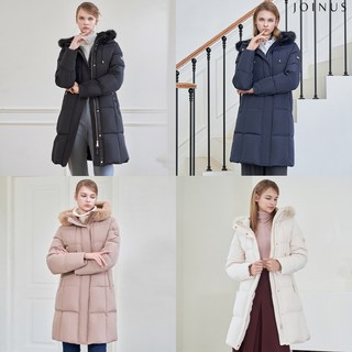 (2만원 인하!)★백화점 동일★ 24FW 조이너스 퍼 트리밍 다운 코트