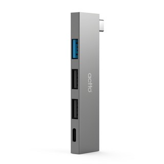 엑토 4포트 C타입 USB 3.2 일체형 멀티허브