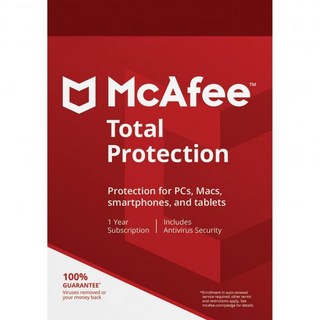 McAfee 토탈 프로텍션 - 무제한 장치