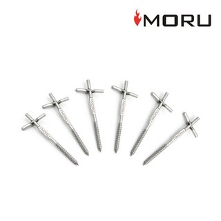 모루 강철 스크류 나사 텐트 팩 6EA SET 나사팩 스크류팩 동계 동계팩 텐트팩 캠핑장 텐트 그늘막 고정팩 6EA SET 6개 상품 이미지