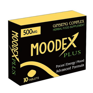 PSEnterprises <영국>MOODEX Plus 500MG 남성용 더 강력함 더 길다 더 단단한 성능 스태미나 지구력 추가 강도 강화 보충제 10알, 1개, 10정