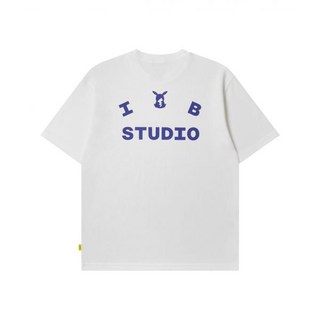 [정품아닐시3배보상] 아이앱 스튜디오 x 포켓몬 피카츄 티셔츠 화이트 네이비 IAB Studio x Pokemon Pikachu T-Shirt White