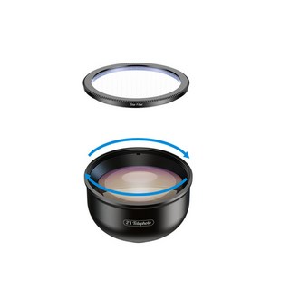 2X 망원경 렌즈 4K 망원 줌 전화 카메라 CPL 스타 화웨이 모든 스마트 폰 드롭 배송, 1개, telescop star filter
