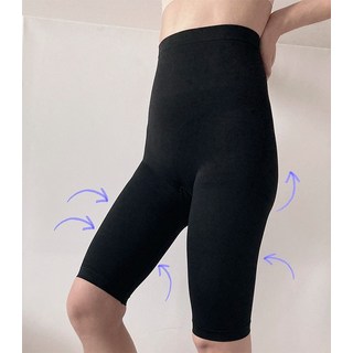 F-XL 5부 허벅지 보정 속바지 (보정속옷 하체 비만 커버 힙업 팬츠 거들 웨딩)