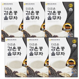 더조은 검은콩 율무차 식사대용 선식 스틱, 6개, 36개입, 18g