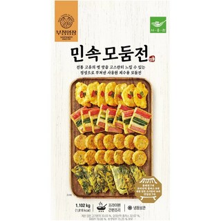 사옹원 민속 모둠전 모듬전 산적 깻잎전 동태전 고기완자 명절음식 저녁반찬 1102gx2개 2개 상품 이미지