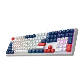 앱코 저소음 108키 블루 멤브레인 풀배열 키보드 MK108