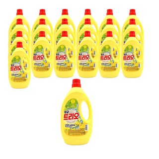 애경 애경 향균 트리오 주방세제 1kg 용기 1EA, 20개