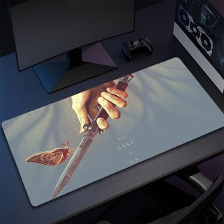 무선 무소음 게이밍 버티컬 마우스 게이머 컴퓨터 패드 매트 XXL Tapis De Souris The Last of Us 2, SMALL-220x180x2mm, KK000237