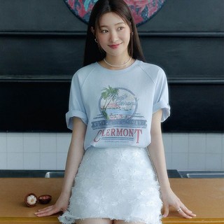 온앤온 썸머 그래픽 오버사이즈 티셔츠 NEW5XE502 424138