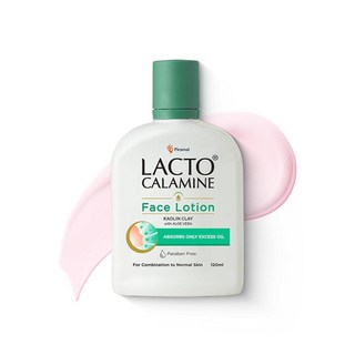 Lacto Calamine 일반 피부부터 복합성 피부용 페이스 모이스처라이징 로션 | 과도한 오일 흡수 및 모공 정제 모이스처라이저 매트하고 기름지지 않음 120ml(4.06액, 1개, 120ml