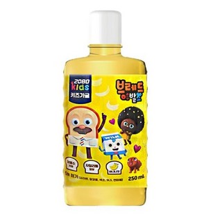 2080 키즈가글 브레드 이발소 바나나맛 250ml 10개 상품 이미지