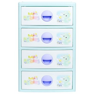 베이비스 4단, 블루, 4개