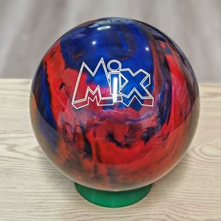 브런스윅 Brunswick Crown 볼링악세사리, 1개, 레드 블루 스톰 MIX 11lb