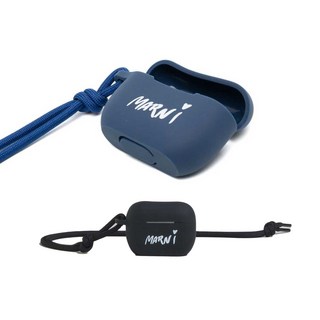 마르니 에어팟 케이스 AUMO0005A0 P5963, 00N99-BLACK, 1개