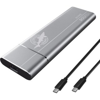 도그피쉬 포터블 외장 SSD 512GB 최대 2400MBs 3D NAND NVMe PCIe M.2 알루미늄 USB 3.1 타입 C 울트라라이트 솔리드 스테이트 드라이브 맥 데스, 도그피쉬 포터블 외장 SSD 512GB 최대 2400M