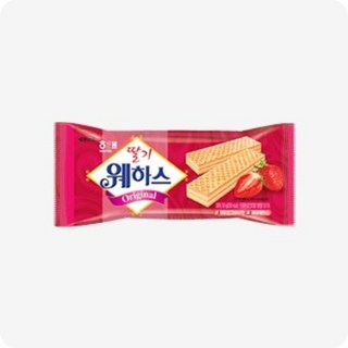 해태 딸기웨하스 6개 1세트, 50g, 4개