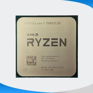 AMD Ryzen 7 5800X3D R7 3.4 GHz 8 코어 16 스레드 CPU 프로세서 7NM L3 96M 100 000000651 소켓 AM4 상품 이미지
