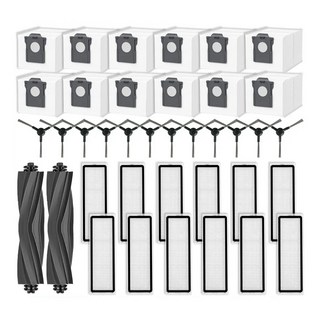 Dreame Mova S10 Plus 교체 부품 액세서리 메인 사이드 브러시 Hepa 필터 먼지 봉투, 01 As Shown