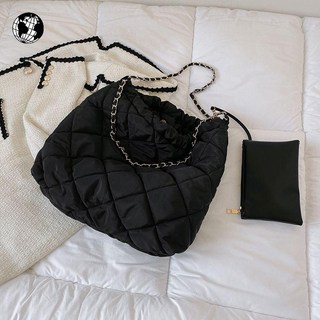 토트백 가방 데일리 퀼팅 보부상 패딩 패딩백 크로스백 여성용 숄더백