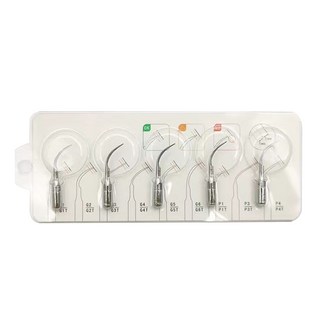 치과용 초음파 스케일러 팁 SATELEC 우드페커 EMS DTE 스케일링 핸드피스 치과 용 적합 5 개, [04] G3, 5개