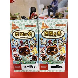 [닌텐도스위치] 동물의숲 아미보카드 5탄 박스 (한국정발 새제품)