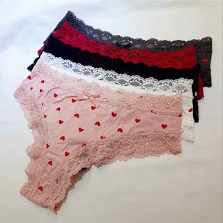 챠밍 모달 레이스트림 하트 바디프로필 심리스 반티팬티 치키팬티